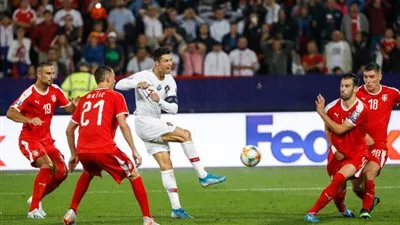 بقيادة رونالدو.. البرتغال تسحق صربيا بتصفيات يورو 2020