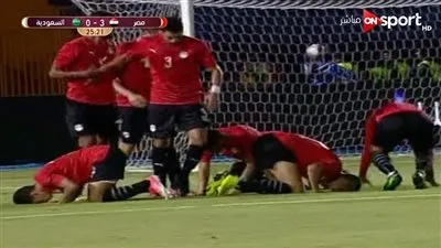 مشاهدة أهداف المباراة الودية - مصر الأولمبي 4 × 1 السعودية الأولمبي