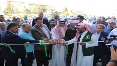 مركز سلمان يدشن مخبز الأمل الخيري في لبنان