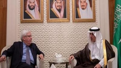 الجبير يبحث مع 