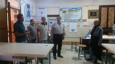 جولات ميدانية لرفع كفاءة مدارس دمياط (صور)