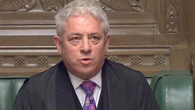 رئيس مجلس العموم البريطاني يعلن استقالته خلال أسابيع