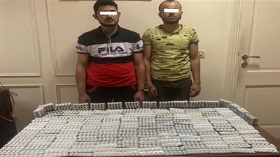 سقوط شخصين وبحوزتهما 3700 قرص مخدر في أسيوط