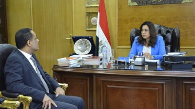 محافظ دمياط تستقبل وكيل وزارة الصحة الجديد 