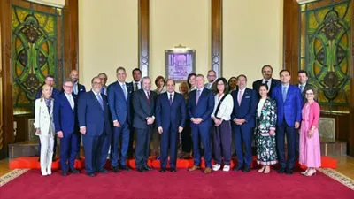 الرئيس لوفد كندي: حل القضية الفلسطينية يغير واقع المنطقة 