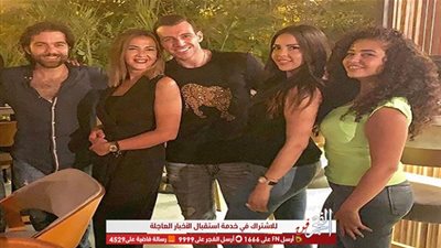شريف رمزي يهنئ رامي رضوان بعيد ميلاده 