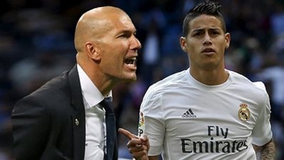 خاميس رودريجيز يفوز على زيدان