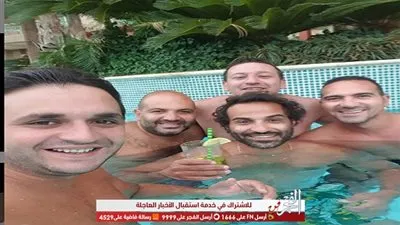 مصطفى خاطر مع أحمد فهمي في 