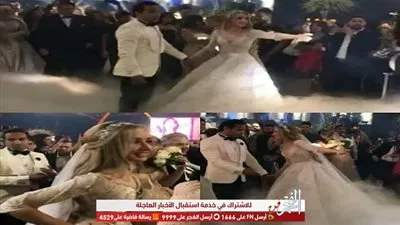 ضيوف حفل زفاف هنا الزاهد وأحمد فهمي في انتظار محمد حماقي