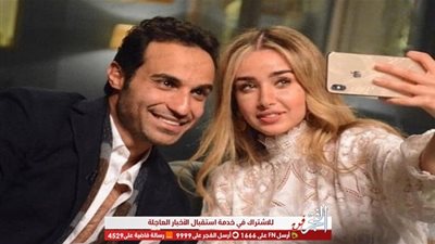 لم تشاهدها من قبل.. لحظات عقد قران هنا الزاهد وأحمد فهمي 