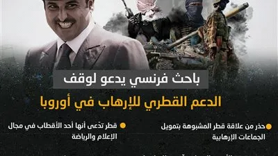 باحث فرنسي يدعو لوقف الدعم القطري للإرهاب في أوروبا