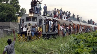 مصرع 50 شخص في الكونغو الديمقراطية بعد حادث قطار