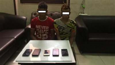 ضبط  تشكيل عصابى تخصص فى سرقة الهواتف 