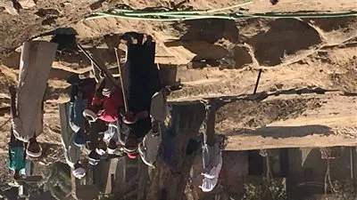 بطول 2700 متر.. شاهد حفائر طريق الكباش الجديد في الأقصر (فيديو)