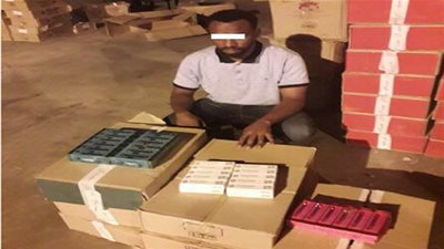 إحباط تهريب كمية كبيرة من الأدوية ومستحضرات التجميل عبر منفذ أرقين