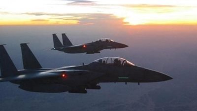 غارات جوية للتحالف العربي على مواقع ميليشيا الحوثي في حجة