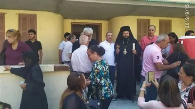 كنيسة القديسة تريزا بسيدي بشر تستقبل الأنبا باخوم (صور)
