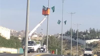 عسير تستعد لليوم الوطني بتزيين الشوارع والميادين