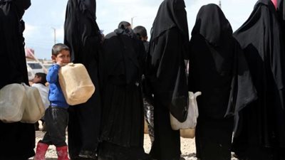 أكثر من 7000 طفل محاصرين في مخيم  بسوريا