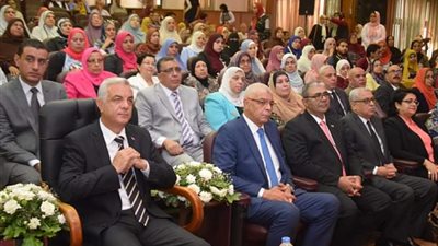 طب المنوفية تحتفل بتجديد الاعتماد بحضور قيادات الجامعة (صور)