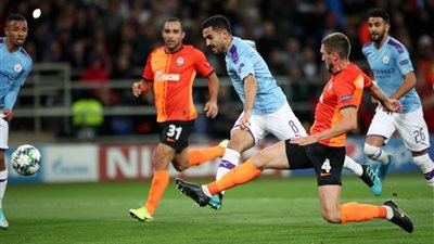 مانشستر سيتي يضرب شباك شاختار بثلاثية نظيفة بدوري أبطال أوروبا 