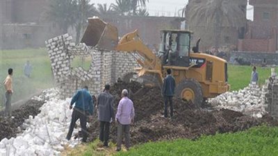 في 15 يوما.. إزالة 57 حالة تعدي على الأراضي الزراعية بالشرقية