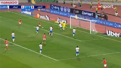 محمد عواد ينقذ الزمالك من هدف مؤكد من 