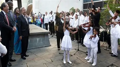 الأمين العام للأمم المتحدة: تغير المناخ يهدد السلام فى العالم