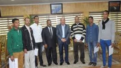 فريق عمل ورشة نوبان في زيارة لجامعة عين شمس