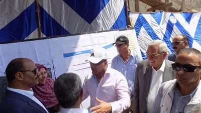 تفاصيل الجولة التفقدية لمحافظ الدقهلية ووزير النقل لكوبري بشلا وطنامل