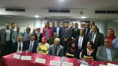 برقية تأييد ومبايعة للسيسي من مؤتمر صوت الشعب الجماهيري بالإسكندرية 