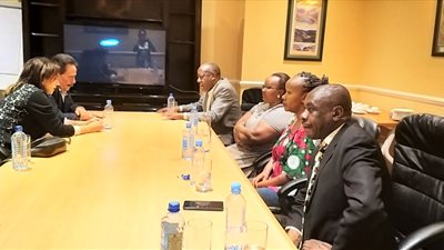 المراغى وموبوجا يبحثان فى نيروبى تفعيل نشاط اتحاد عمال النقل بدول حوض النيل