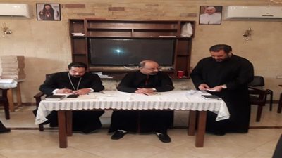 تفاصيل اجتماع بطريرك الكاثوليك مع مجمع كهنة القاهرة