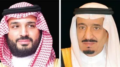 الملك سلمان وولي العهد يتلقيان التهاني من رئيس الإمارات ونائبه وولي عهد أبوظبي بمناسبة اليوم الوطني