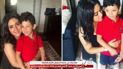 بعد طلاقها.. نهى عابدين تظهر مع نجليها في أول يوم دراسة 