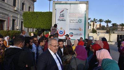 جامعة القاهرة تساهم في المبادرات القومية.. والخشت: قدمنا كل ما لدينا