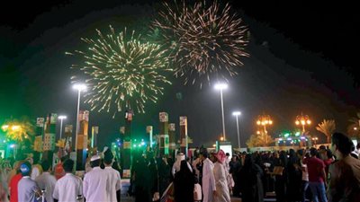 الهيئة العامة للترفيه توضح سبب اشتعال إحدى منصات إطلاق الألعاب الناريه