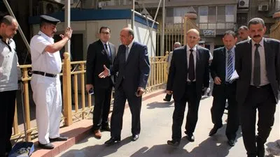 رئيس مجلس الدولة يتفقد مباني المحاكم استعدادا للعام القضائي الجديد