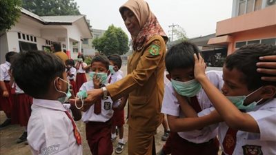 الأمم المتحدة: ضباب اندونيسيا يهدد حياة 10 ملايين طفل