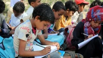 اليونيسف: مليوني طفل خارج المدرسة في اليمن التي مزقتها الحرب