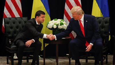 الرئيس الأوكراني يدعي أن 