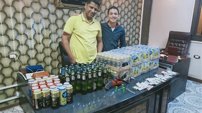 حملة أمنية مكبرة على قرى مركز إهناسيا تضبط تجار مخدرات وأسلحة نارية