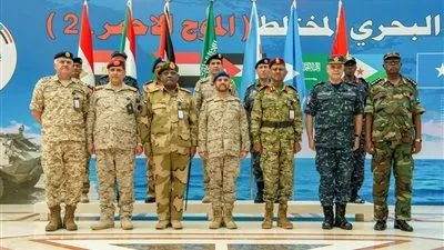 ختام مناورات التمرين البحري المختلط 