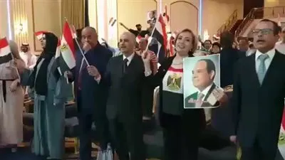 عاجل.. الجالية المصرية بالسعودية تعلن تأييدها للرئيس السيسي (فيديو)