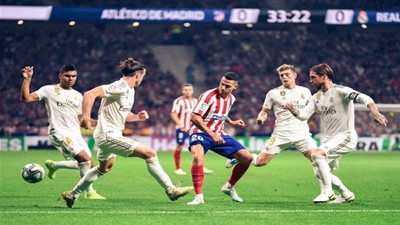 أتلتيكو يشكو نجم ريال مدريد