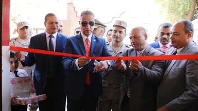 محافظ سوهاج يفتتح المدرسة الثانوية الزخرفية العسكرية