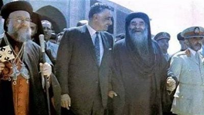 في ذكرى وفاته.. جمال عبد الناصر والبابا كيرلس من علاقة  فاترة  إلى حب لا ينتهي 