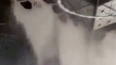 فيديو جديد لحريق محطة قطار الحرمين في جدة