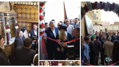 بعد انتهاء ترميمه.. وزيري يفتتح دير الأنبا بضابا في نجع حمادي