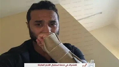 إصابة كريم فهمي خلال تصوير فيلم 